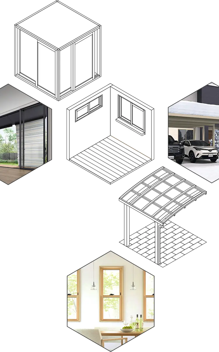 エクステリアのイメージ