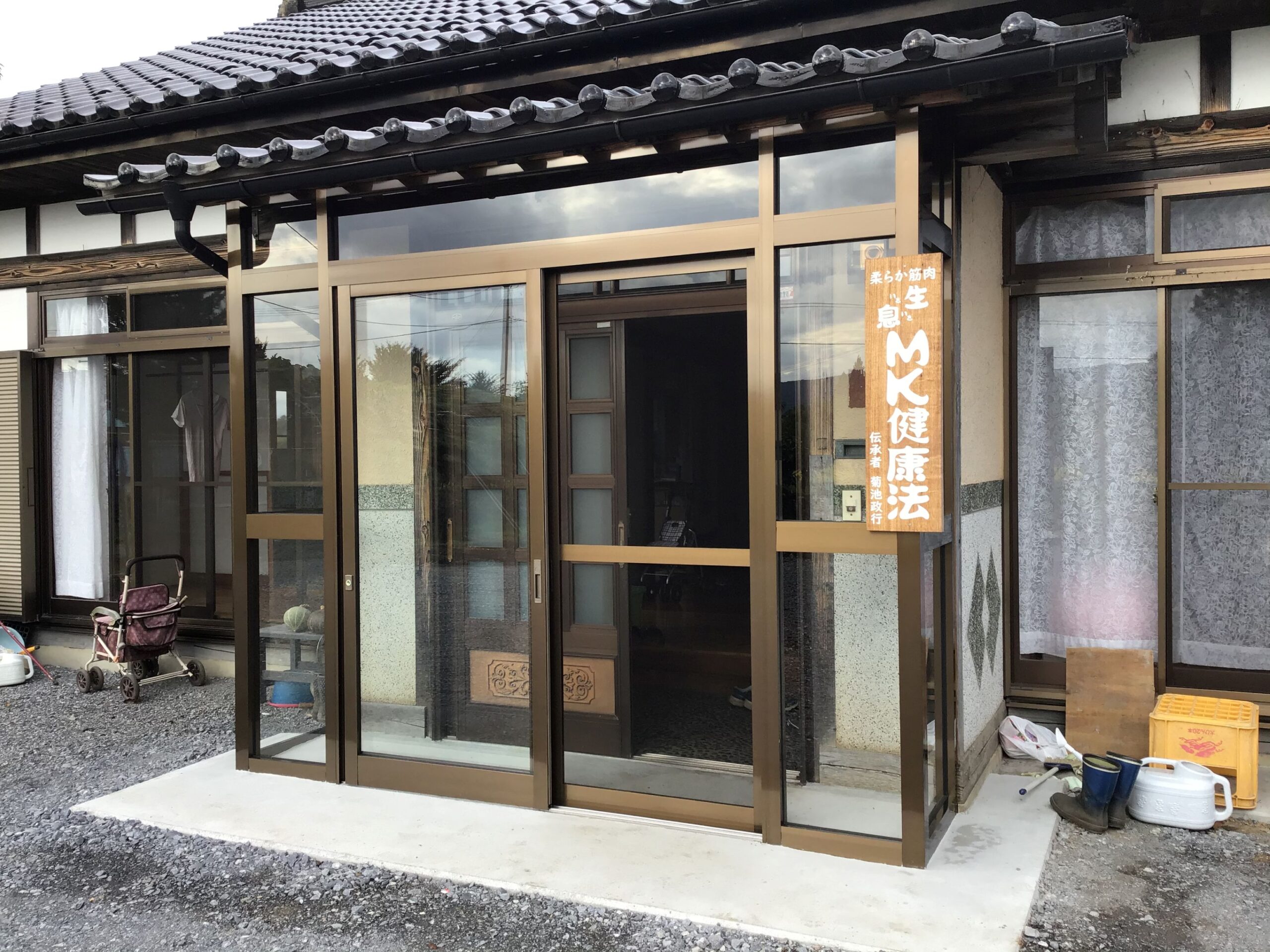 風除室施工写真